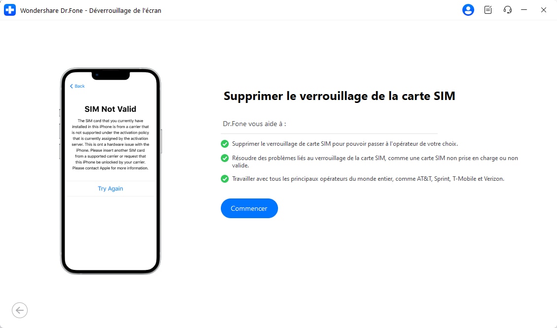 déverrouiller l'opérateur iPhone gratuitement