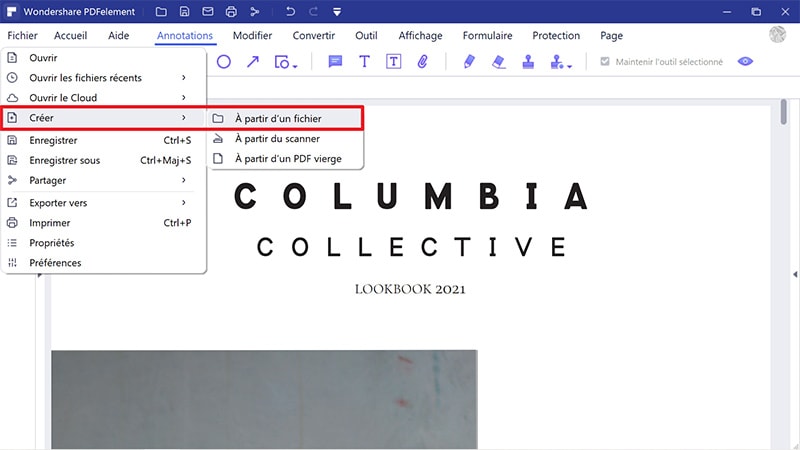 comment enregistrer une feuille excel en PDF