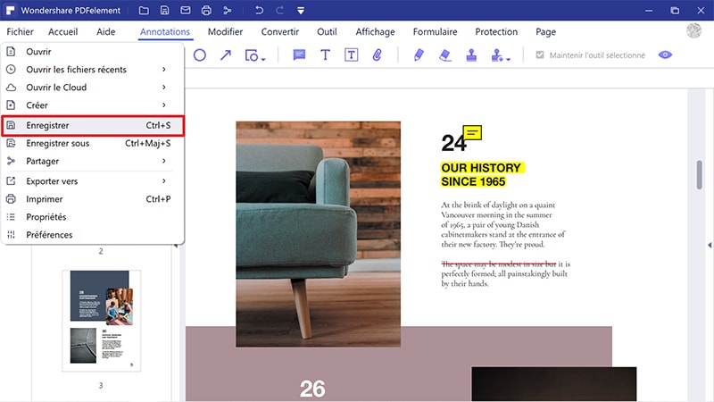 supprimer l'en-tête et le pied de page d'un pdf