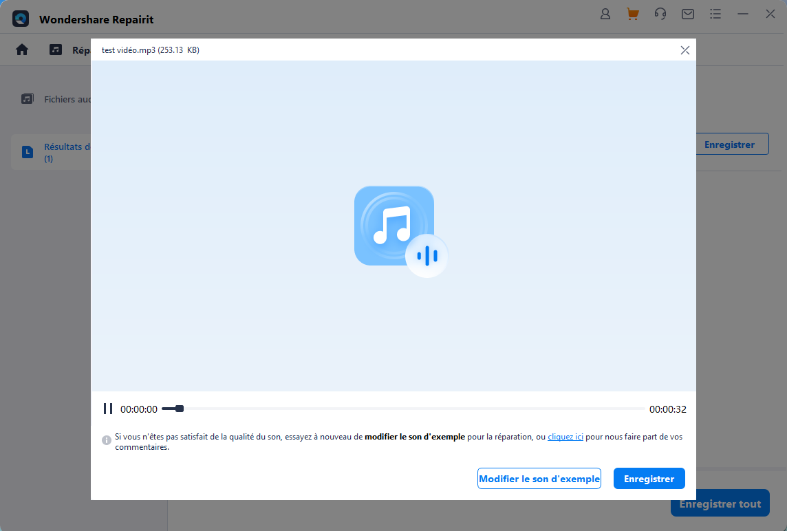 guide de Wondershare repairit